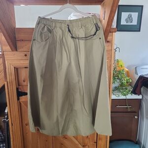 Macabi Adventure Skirt L KHAKI